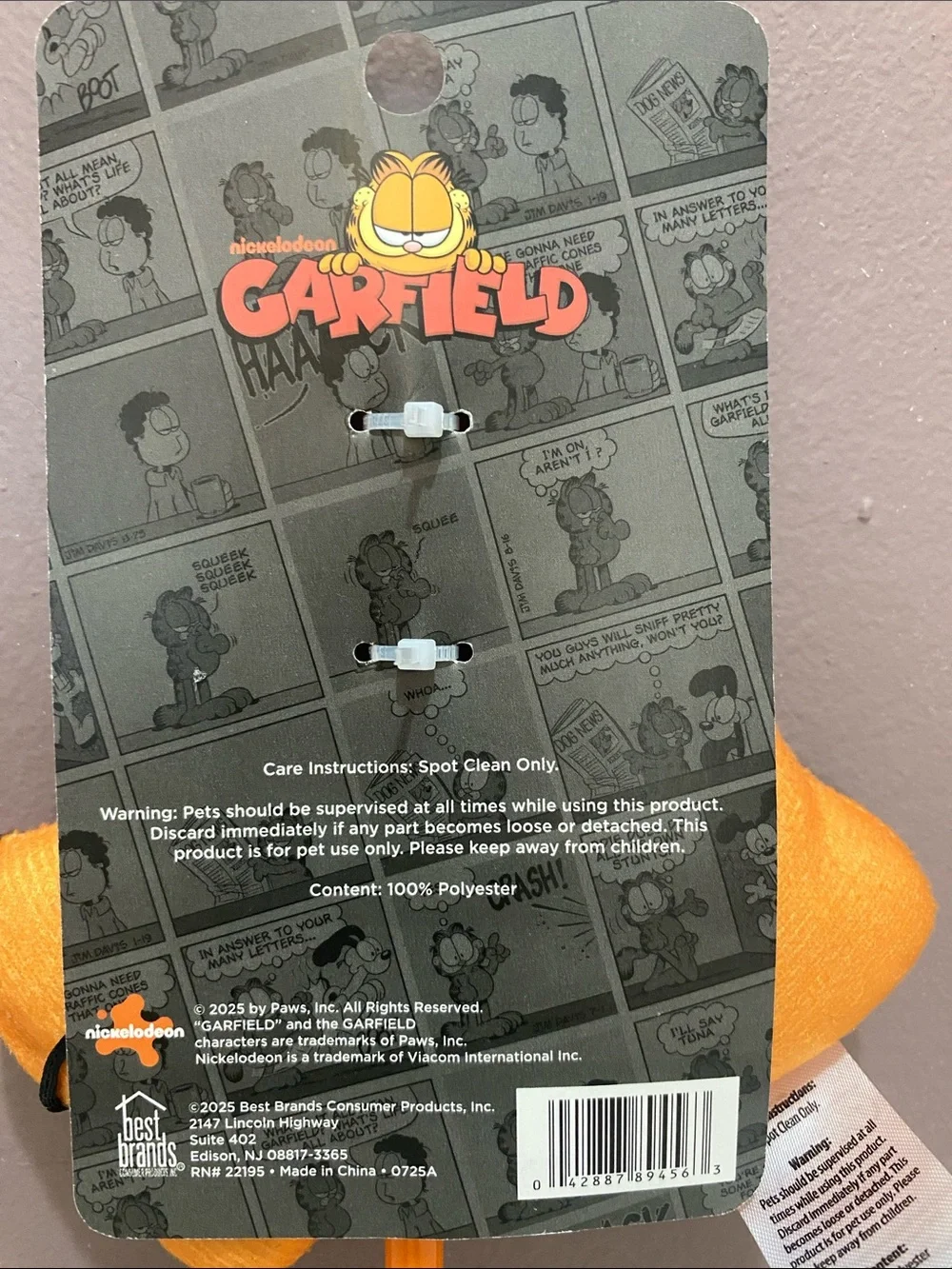 Garfield Cat Teaser Toy - Interactive Wand for Cats